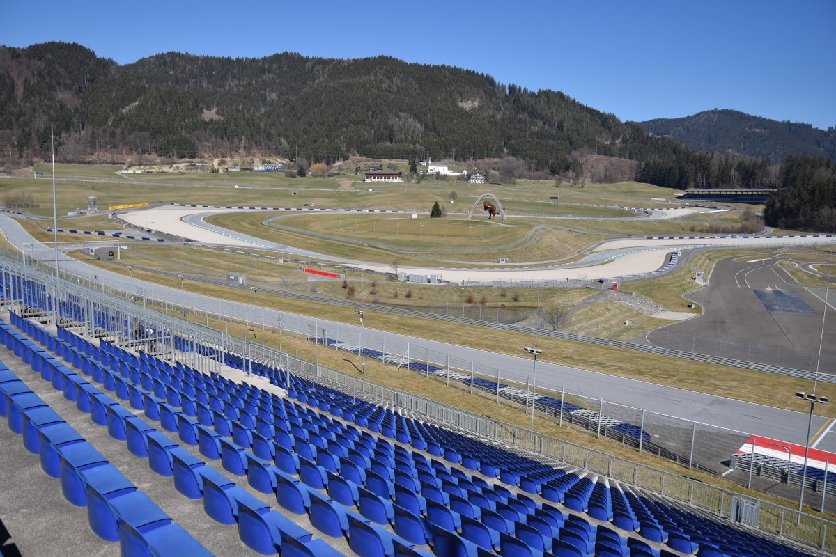 redbull ring tribunes